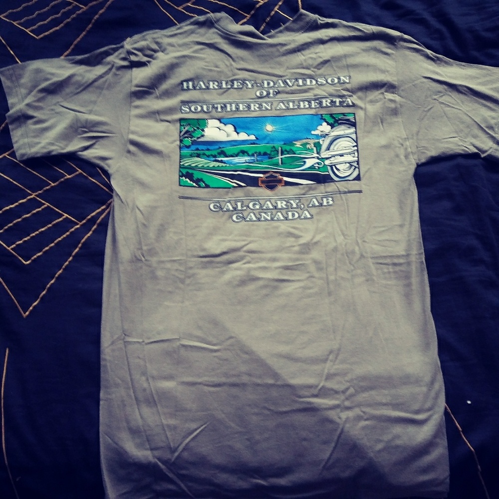 Harley Davidson tshirt. Men's sz. Lrg